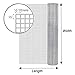 Stainless Mesh Screen 304 Wire Metal Mesh, 1/2 inch Hardware Cloth, Heavy Duty Wire Mesh Fence, Ideal for High-Grade DIY Cages Rodent Mesh Cabinets, Easy To Cut (Size : 1mX1m(39inX3.2ft))
