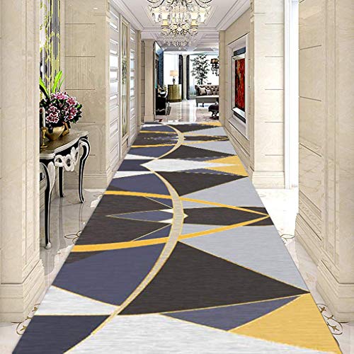 Alfombra de sala de estar tradicional MU para entrada y pasillo transitable lavable 4