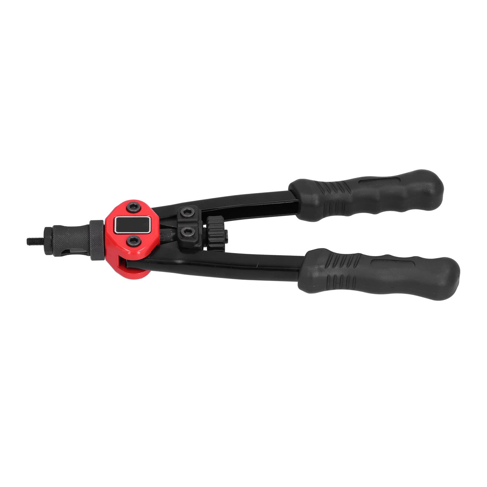 Cocoarm Pistola para Tuercas Remachadoras Herramienta de Remachado Manual de Acero Inoxidable con Puntas M3 M4 M5 M6 M8 de 9 Mm Palanca de 25 a 1 para Fijación de Tuberías de Chapa de Metal