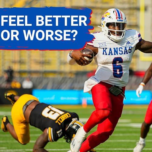 Page de couverture de FEELING BETTER OR WORSE? Jalon Daniels, Game Management & More Takeaways from Jayhawks' Mizzou Loss