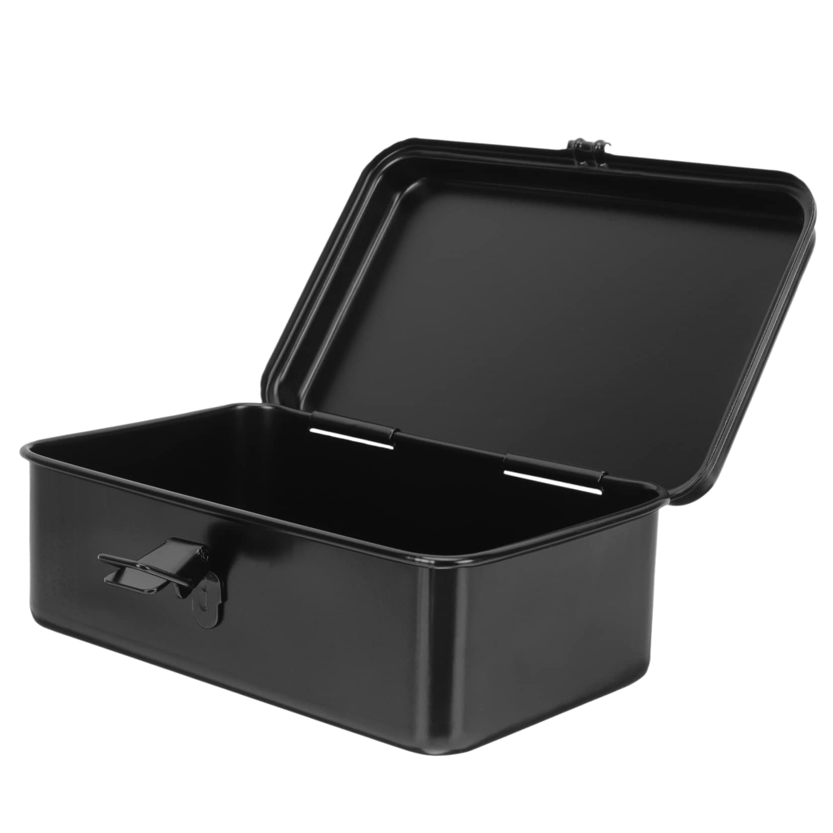 Yardwe Caja De Herramientas Pequeña Portátil Organizador De Piezas Pequeñas Para Tornillos Y Accesorios Caja De Almacenamiento Con Hebilla Para Hogar Garaje Taller Y Trabajo