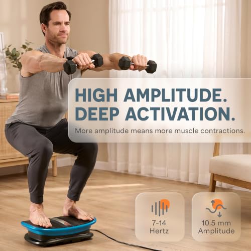 Image of Lifepro Vibra Voice & Thermo Vibration Plate, Voice Control & Optional Heat