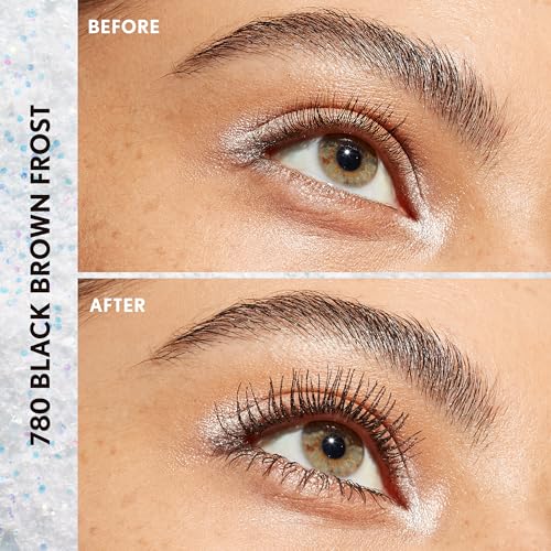 Image of CoverGirl Lash Blast Cleantopia Mascara - Volume & Lengthening, Black Brown Frost, Vegan, Clean, Sensitive Eyes, No Smudge, 0.32oz