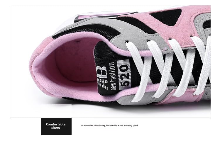 2025 Spring and Autumn Korean Version of Sports Shoes Women's Versatile Casual Students Breathable Board Shoes Flat Running Hiking Climbing Walking Breathe Freely4