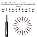 XOOL Precision Screwdriver Set, Pentalobe Screwdriver Tiny Screwdrivers Electronics Screwdriver Set Screw Driver Kit Torx Magnetic Screwdriver Set for iPhone PC MacBook Computer Tablet Cellphone
