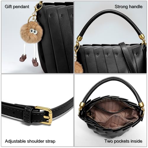 Crossbody Bags for Women Leather Hobo Purses Small Cross Body Shoulder Handbags Top Handle Satchel3