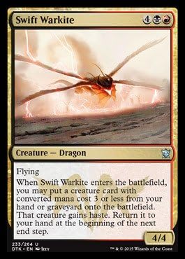 Magic The Gathering - Swift Warkite (233/264) - Dragones de Tarkir