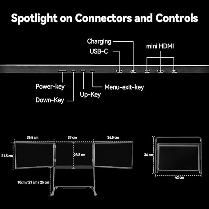Monitor Extensor 15.6 FHD IPS miniatura 5