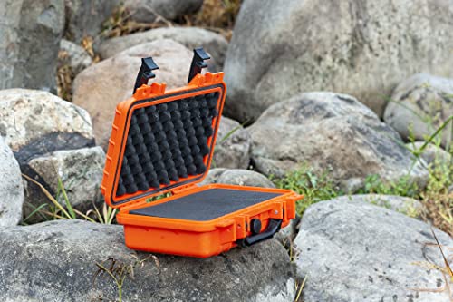 Image of MEIJIA Portable All Weather Waterproof Protective Hard Case, Small Camera Case,Dry Case with Customizable Foam,Fit Use of Drones, Camera,Equipments, 11.65 inchx8.35 inchx3.78 inch