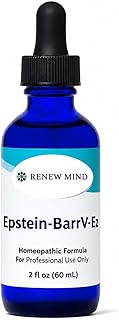 Epstein-BarrV-Ez Homeopathic Drops – Immune & Energy Support Formula – Lymphatic and Nervous System Support – Liquid Wellness Drops