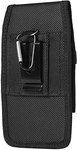 TTfone Original Rugged Nylon Holster Case with belt clip (for TT160), Black - Image 2