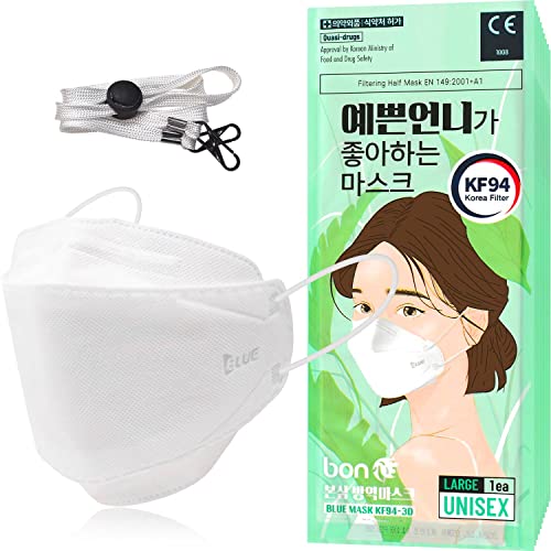 [�w�A�}�[�P�b�g] KF94�}�X�N �؍��� BLUE�� �}�X�N 10�� �Z�b�g �C�F�b�v���I���j �}�X�N ���ꂢ�Ȃ��o����}�X�N �X�g���b�v1�t�� ��l�p