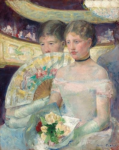 Tableau la Loge Mary Cassatt 60x90cm | Solution Décoration Murale Chambre Vide