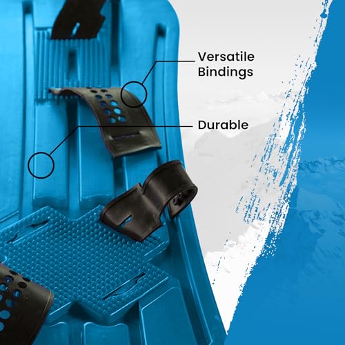 The Original Sledsterz Snowboard by Geospace: Blue - Thumbnail 6