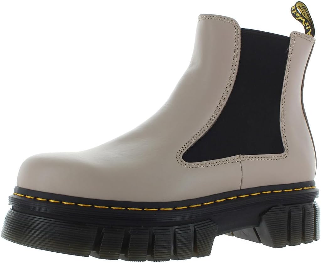 Dr. Martens womens Audrick Nappa Leather Platform Chelsea Boots