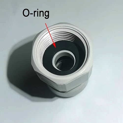 Vista 41 de Acoplamiento de tubo OD de copolímero de acetal, válvula de cierre manual, empuje para conectar piezas del sistema de filtro de agua RO