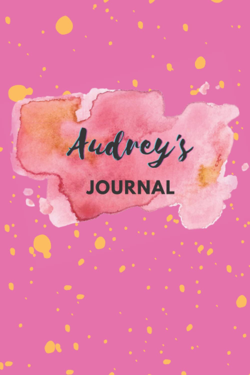 Audrey's Journal, Diary, Pink Sparkle