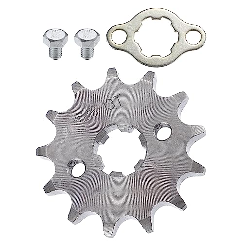 QUARKZMAN 428 Estilo 13t Dientes 17mm Id Motor Frontal Piñón Juego para Motocicleta