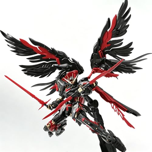 Image of Pipigirl Genuine License Plastic Model Action Figures Kits, Dark Angel Oberon, 8.66in Mecha Model, 1:100 Collectible Easy to Assemble Action Figures