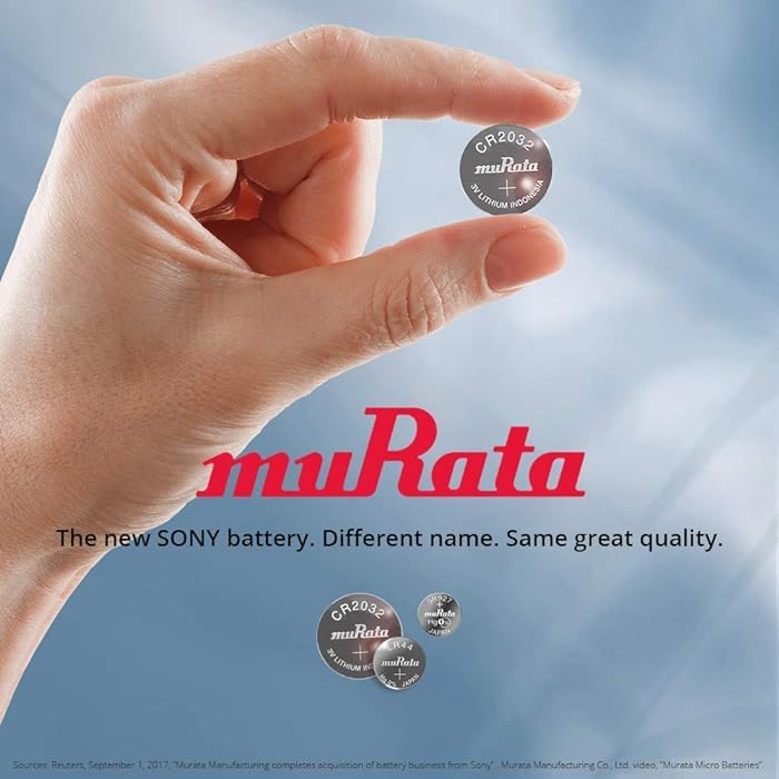 Image of Compatible with Murata 371 SR920SW 1.55V Silver Oxide Watch Button Cell Battery (Pack of 5)