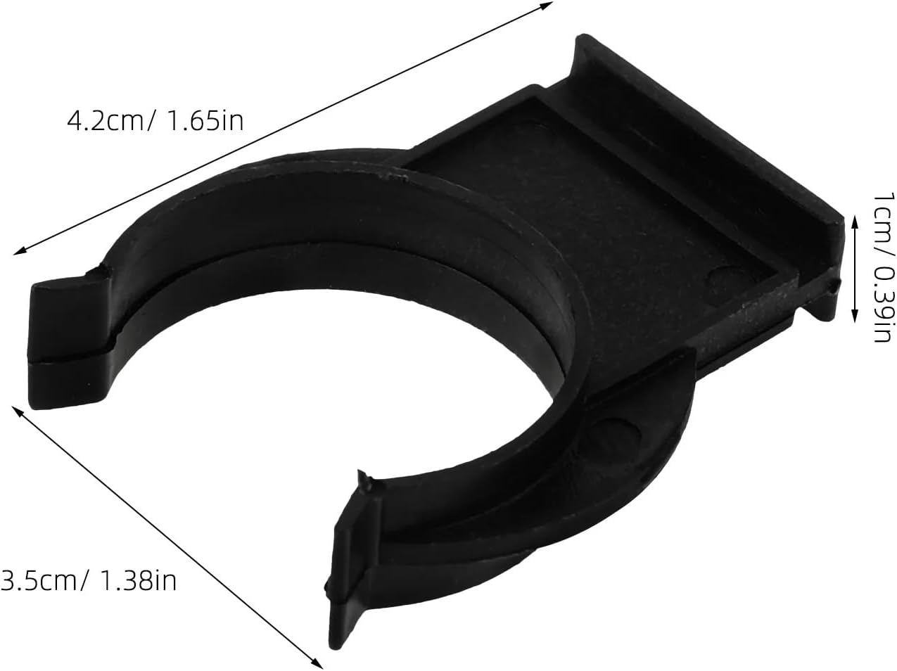 Kitchen Plinth Clips Cabinet Foot Accessories Black 27MM Opening Buckle Plinth Clips Kitchen Leg Furniture Protect Floor Reusable for Home Furniture Table(140PCS)