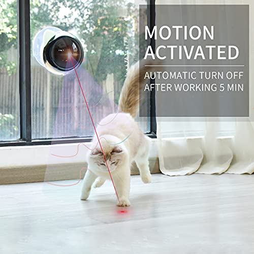 Valonii Rechargeable Motion Activated Cat Laser Toy Automatic,Interactive Cat Toys for Indoor Cats/Kittenes/Dogs,Fast… - Image 3