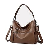 Matériau: Cuir PU Vintage, doux et confortable au toucher, pas facilement déformé, imperméable et a l'air luxueux et à la mode. La doublure est en polyester.