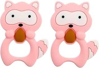 Toyvian 2 Peças Mordedor De Urso Brinquedos Para Mastigar Brinquedos De Desenvolvimento Infantil Brinquedos Infantis Brinquedos Para Bebês Mordedor Infantil Brinquedos Para Bebês