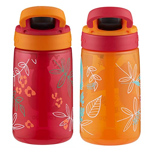Contigo 2160250 Aubrey Kids Water Bottle With Silicone Straw And Spill-Proof Lid thumb #2