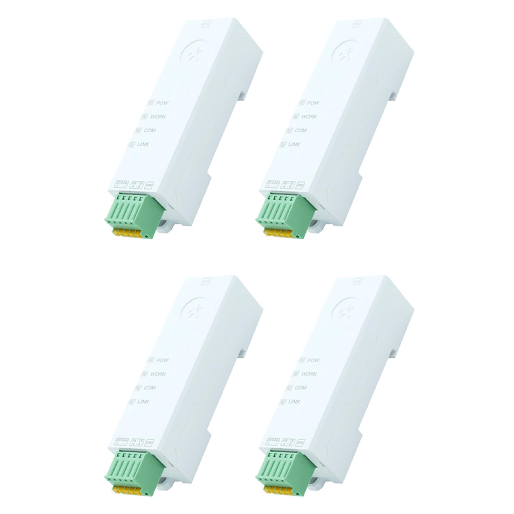 4X RS485-Zu-Ethernet-Konverter, Winziger Serieller Server -DR134, Unterstützt UDP/HTTP/DHCP/DNSP, Modbus RTU