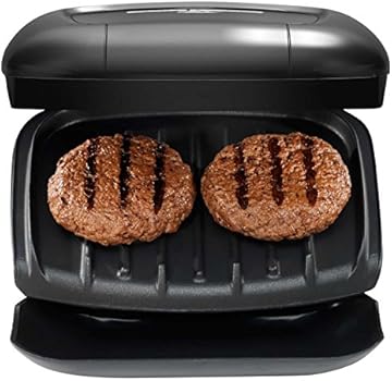 george foreman 2 serving classic plate grill