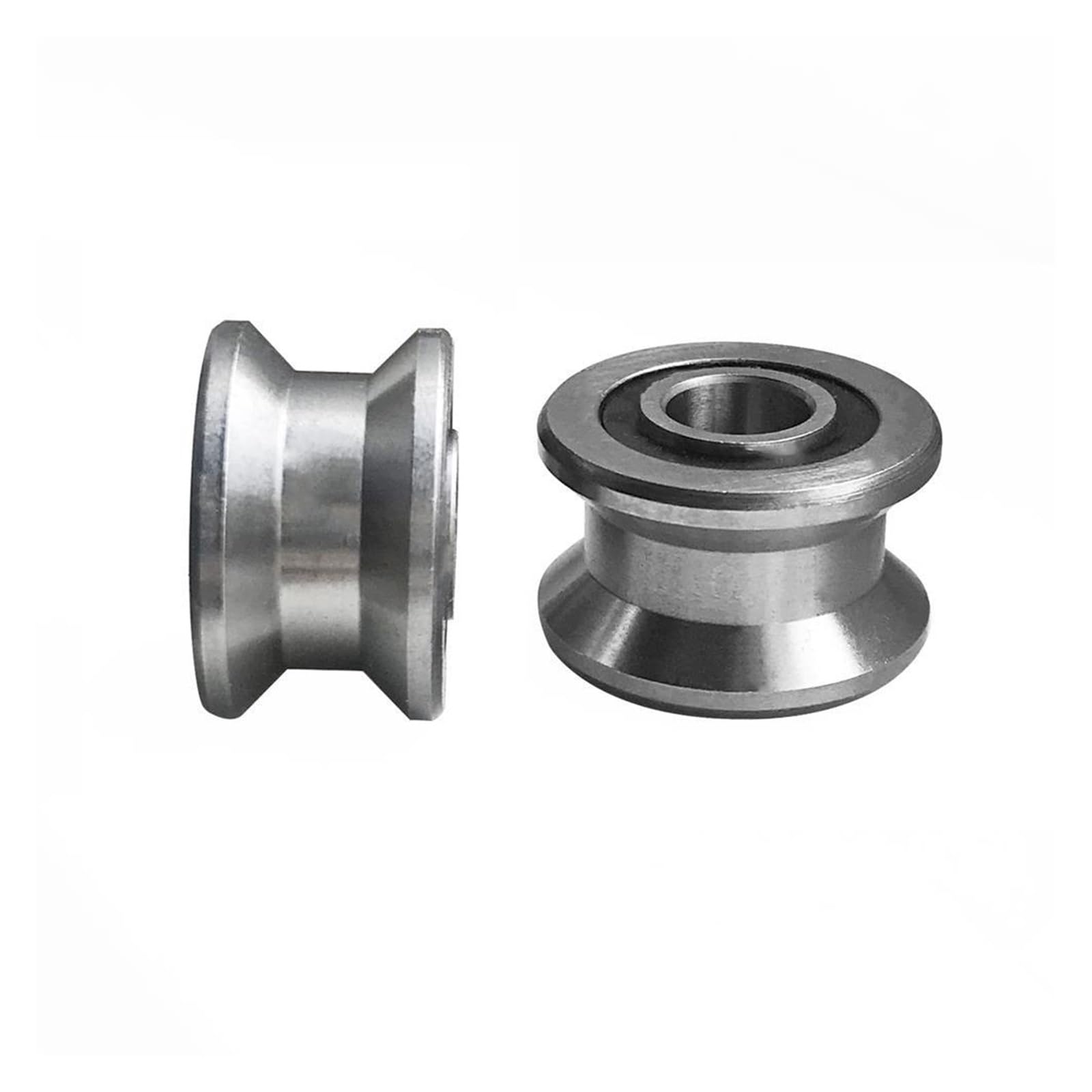 Cuscinetti sigillati con cuscinetti a sfera in acciaio inossidabile, 10 pezzi a rulli guida a scorrimento T22 T-Slot Line - 8x22,5x14,5x13,5 mm a sfere autoallineanti