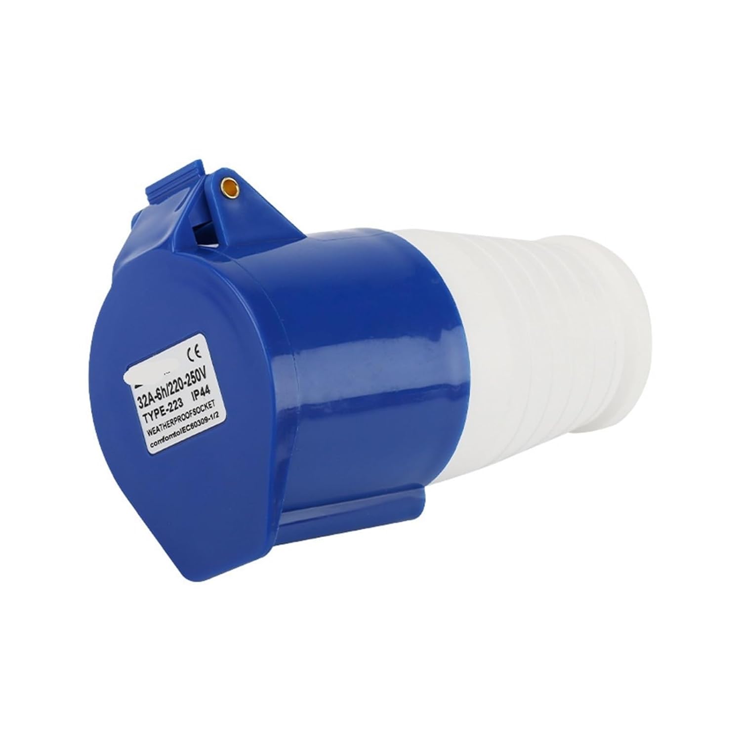 Industrial Socket Connector 3-pin 4-pin 5-pin 16A/32AIP44 Waterproof Industrial Aviation(4 pin 32A Industrial plug024)