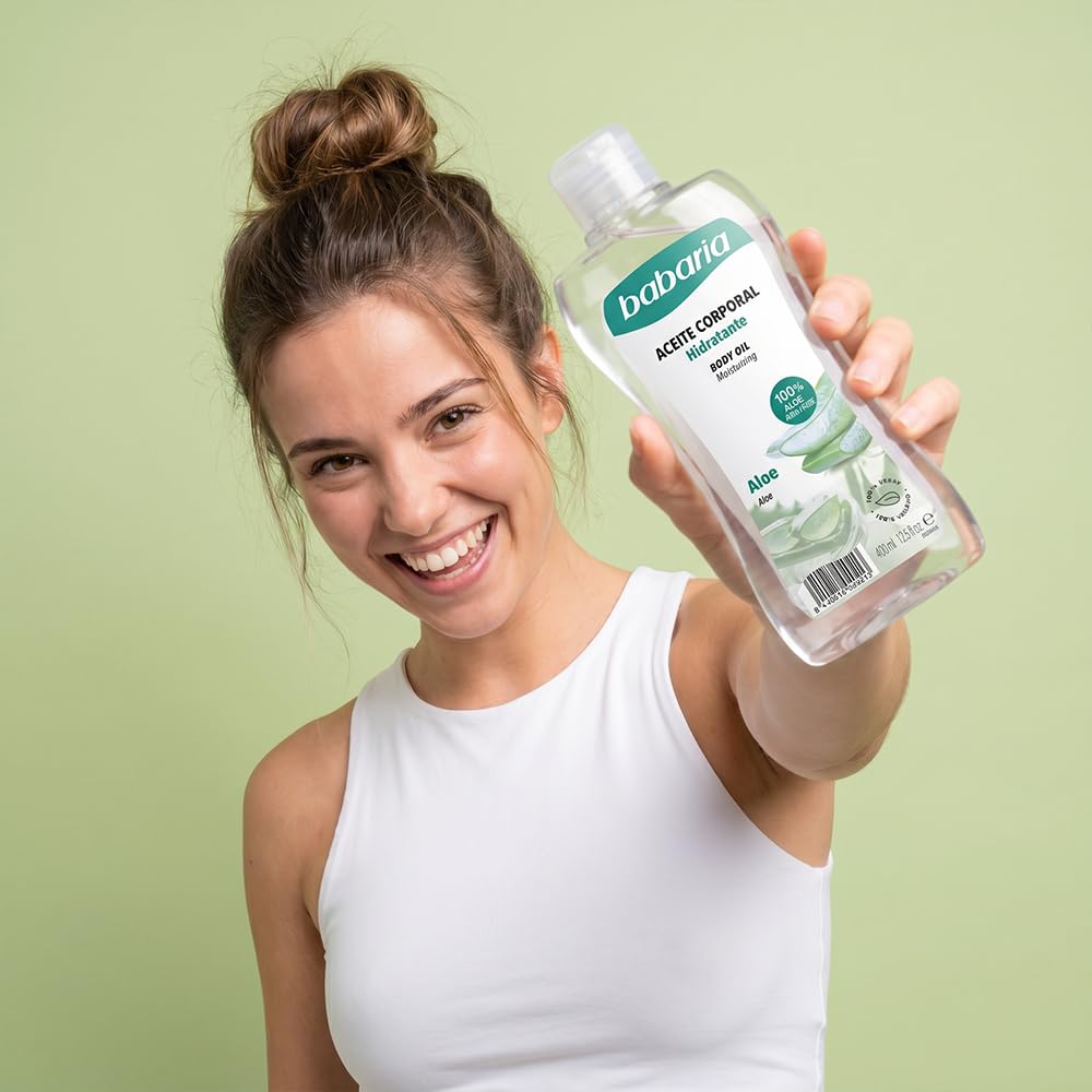 Babaria Aloe Vera Moisturizing Body Oil 400 ml