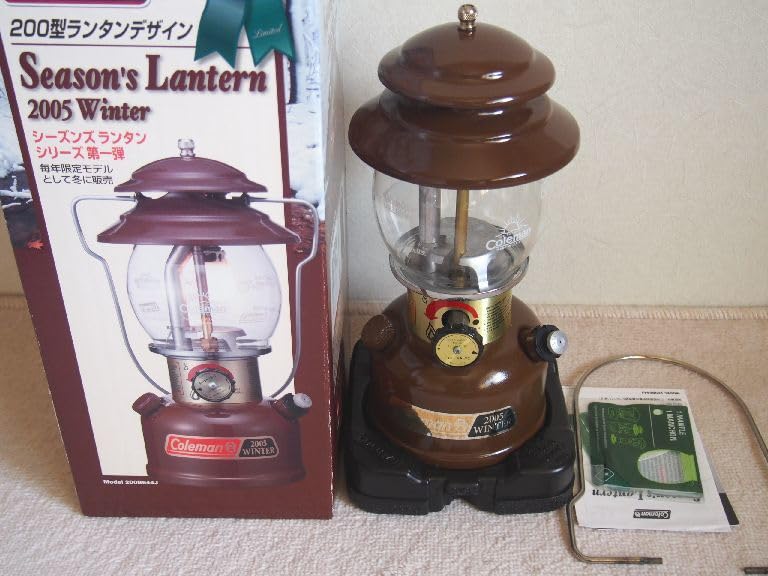 Amazon.co.jp: コールマン シーズンズランタン 2005年 WINTER 未点火品  