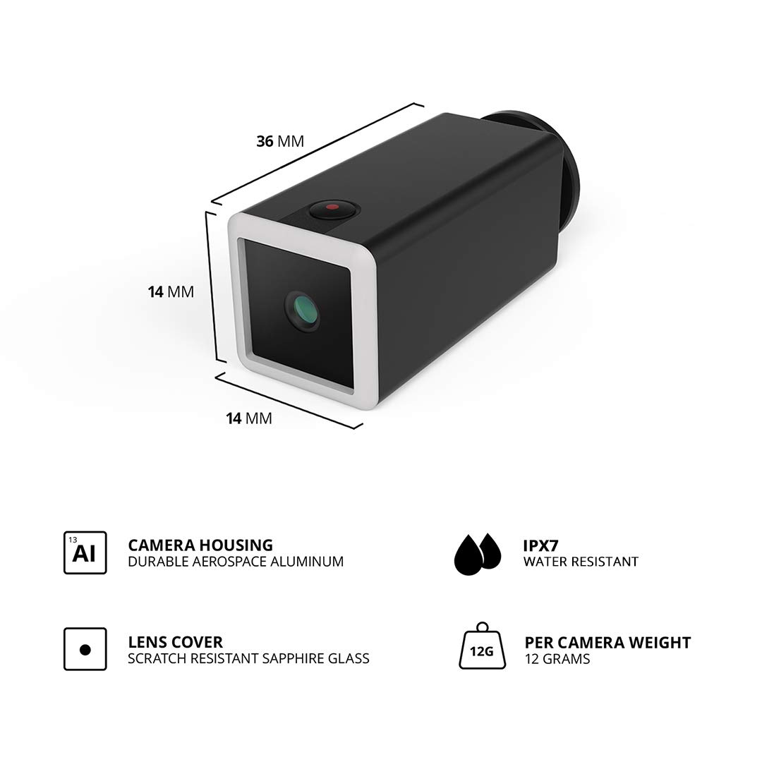 opkix one 小型カメラ たった12gの防水アクションカメラ「OPKIX ONE」レビュー、指先に