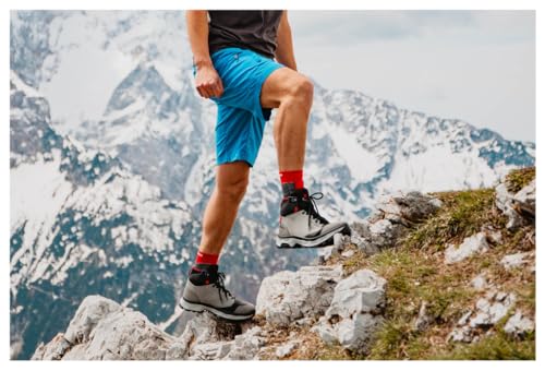 Alpina NORDIC Men's Ankle High Mountaineering Boots | Leighteight and Durable | Leather Waterproof Slip-Resistant Made in Europe2