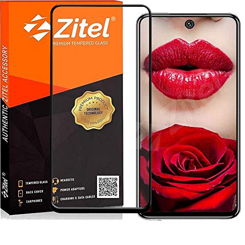 Image of Zitel Screen Protector for Redmi Note 9 Pro / 9 Pro Max Tempered Glass Edge-to-Edge 6D Screen Guard With Installation Kit