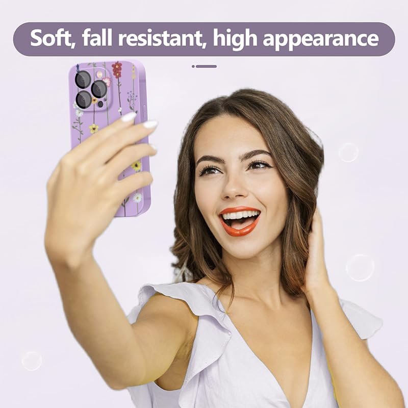WOKEZ Blomma Telefonfodral för Honor Magic5 Lite/X9a - Ultratunn Stöttålig