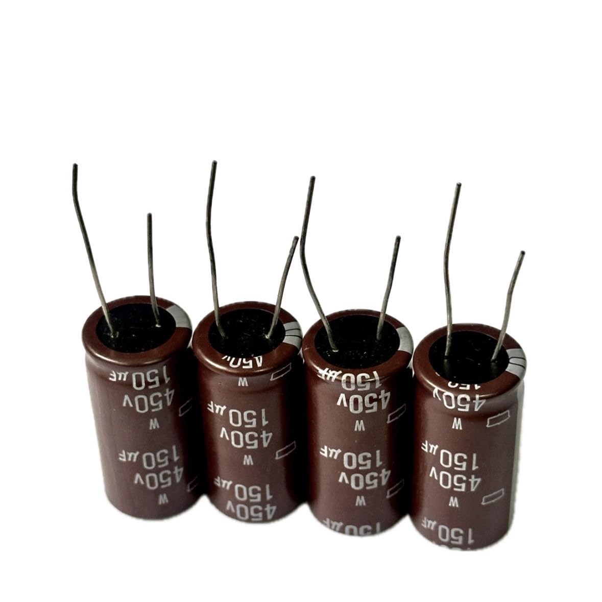 Generic Replacement for 4PCS 150uF 450V Nippon Chemi-con 105 Degrees 18x35 mm high Frequency, Low Resistance and Long Life Capacitor