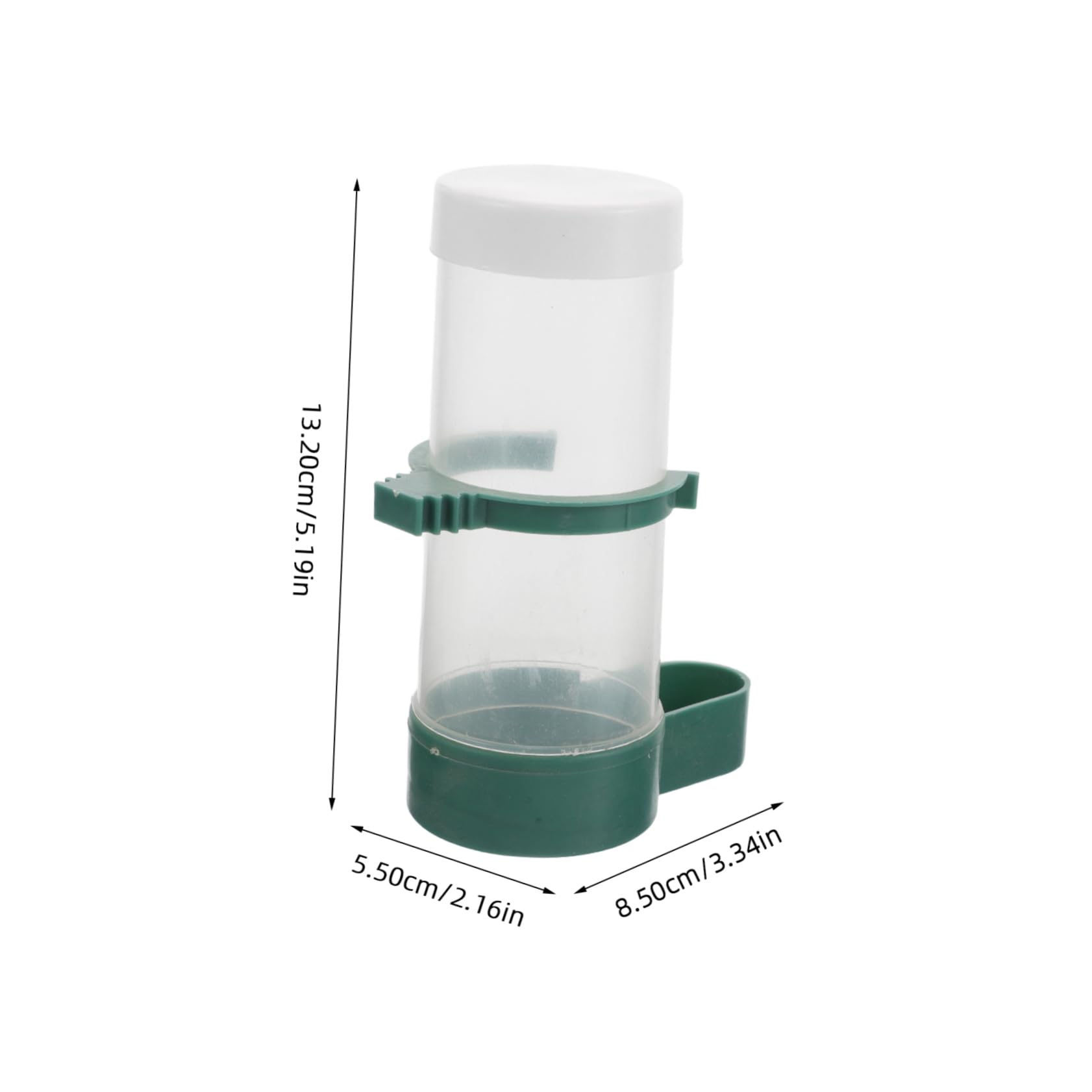 HANABASS 20pièces Distributeur Eau Automatique pour Oiseaux Nourrisseur Pratique pour Perruches Calopsittes Et Petits Oiseaux Accessoires De Cage pour Aliment Autonome Équilibré