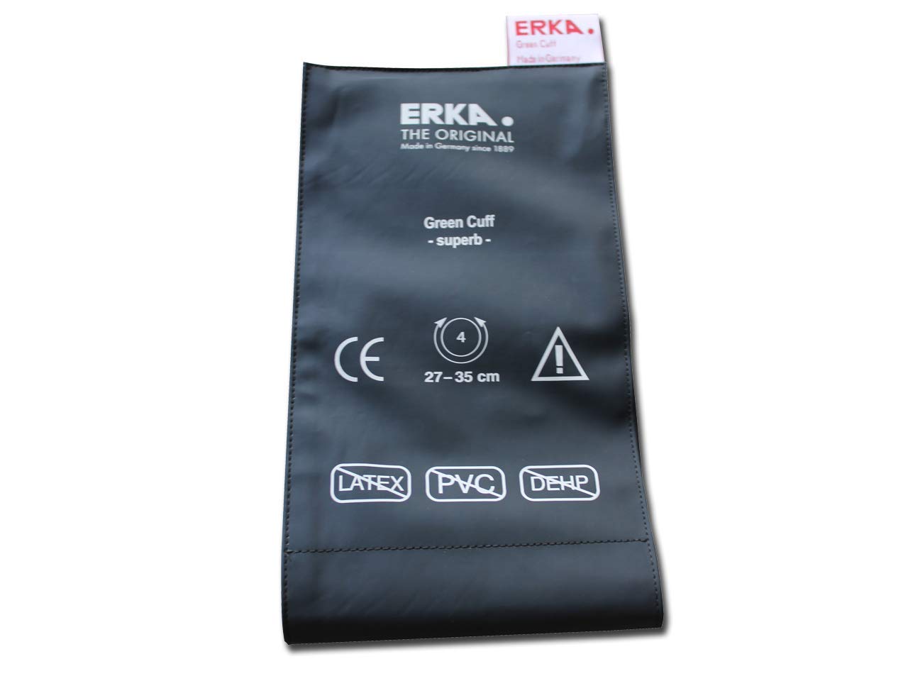 ERKA 024.20493 GREEN CUFF Smart Rapid for Single Tube, Size 4, Grey