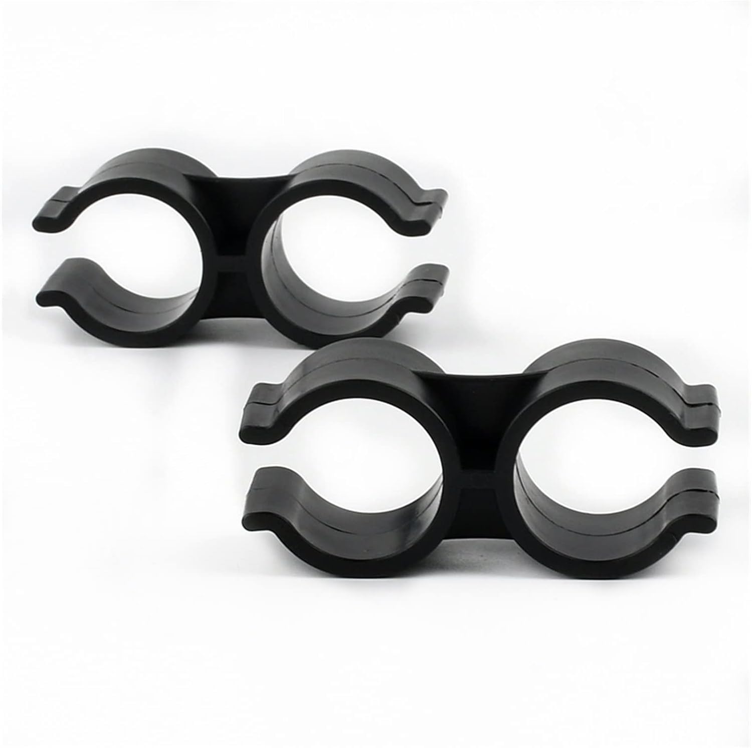 Lot de 20 colliers de serrage en forme de U en PVC pour tuyau d'arrosage