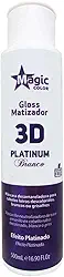Magic Color Pro Matizador 3D Platinum Branco 500Ml (Efeito Platinado)