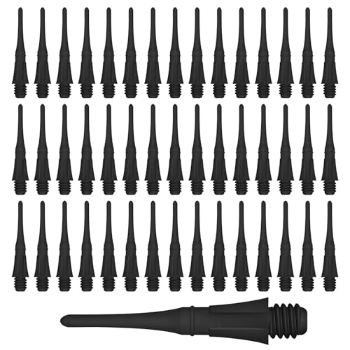 ZHIQIN 100 Stück Kunststoff Dartspitzen