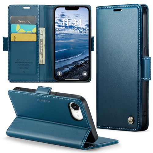 Ya en manzanajugosa.com: Rerzoiro Funda para Apple iPhone 16e, Funda de Cierre Magnético, Cartera de Cuero PU con [Bloqueo RFID], Soporte, Ranura para Tarjetas, Carcasa de Libro, Case para iPhone 16e, Azul