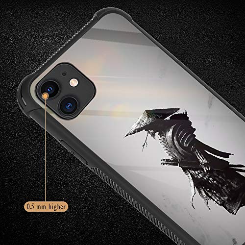 Tnxee Iphone 11 Case,Sunset Samurai Iphone 11 Cases For Boys/Men,Fashoin Design Four Corners Shock Absorption Non-Slip Stripe Soft Tpu Bumper Frame Case For Iphone 11 6.1 Inch #TOP4