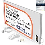 Thermostat Intelligent & Programmable: Ce convecteur électrique mural est équipé d’un thermostat programmable pour cycles journaliers et hebdomadaires. Les réglages sont conservés même en cas de coupure de courant. Avec protection anti-surchauffe, ce radiateur électrique programmable allie confort, économies et sécurité