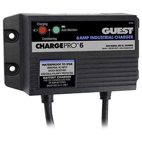 Marinco 28106 ChargePro 6A 1 Bank 12V Waterproof Battery Charger Cover