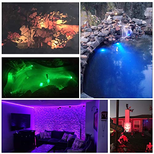 SHOYO Pond Lights with Timer Submersible Fountain Light Colored Spot Light by SHOYO - Used condition - Image 2